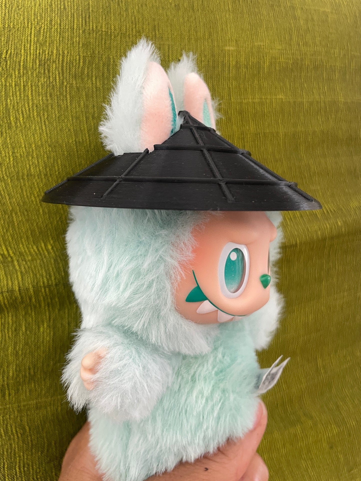 Rice Hat, Asian Conical hat for Labubu Bamboo Hat two styles