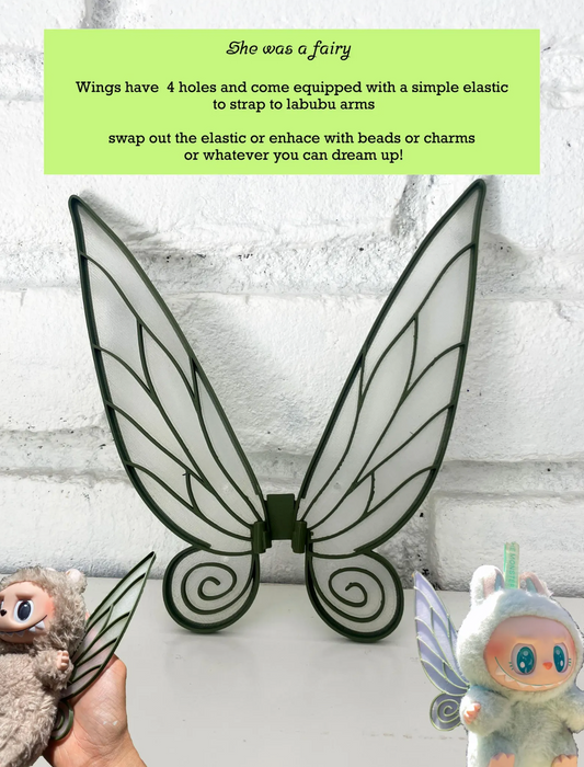Labubu Fairy Wings -