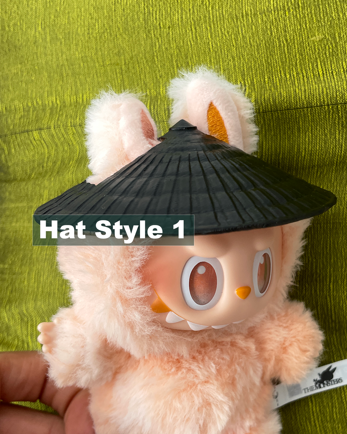 Rice Hat, Asian Conical hat for Labubu Bamboo Hat two styles