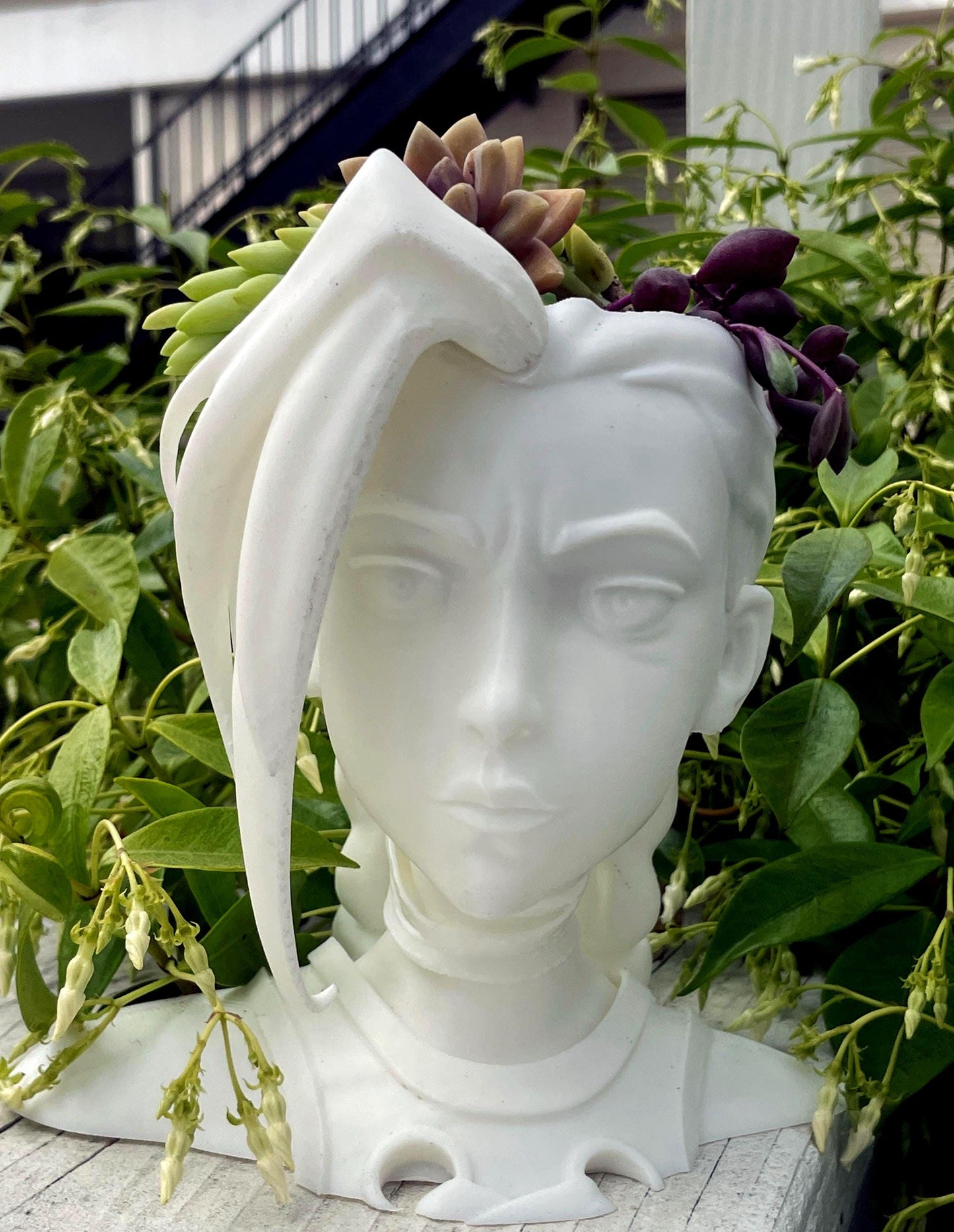 Jinx Planter succulent pot Arcane bust