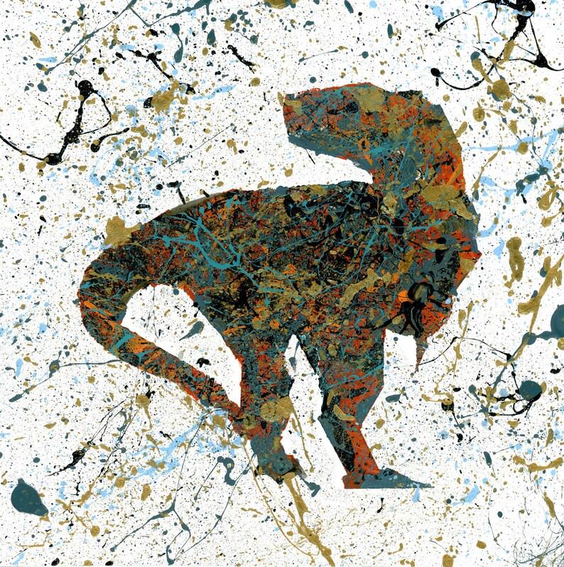 Art History Dinosaur Prints: Boys Room Decor