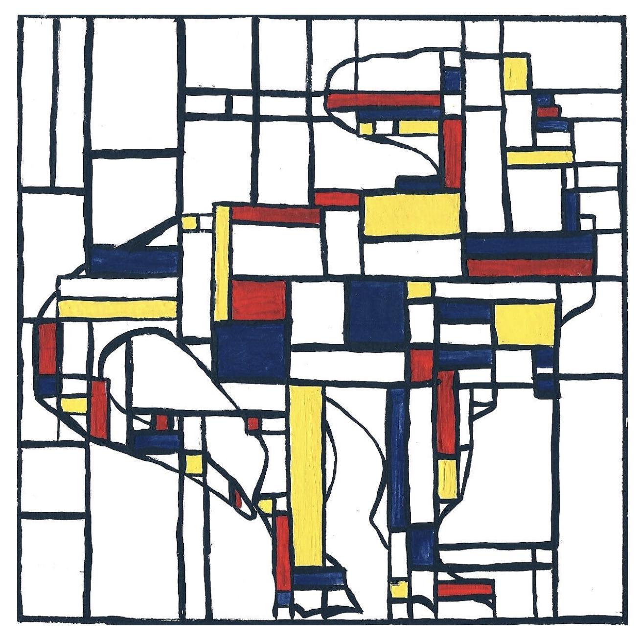 Art History Dinosaur Prints: Boys Room Decor